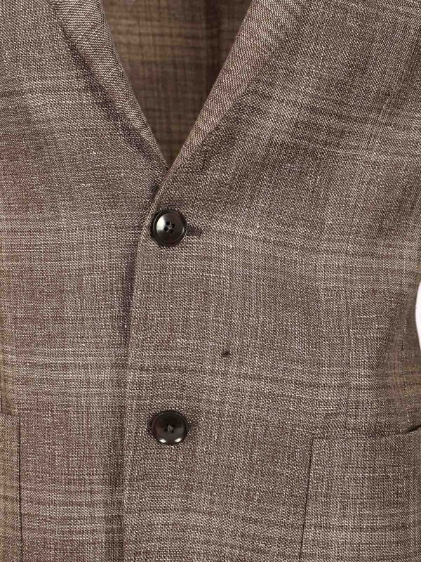 ZEGNA buy online Linen And Wool Jacket