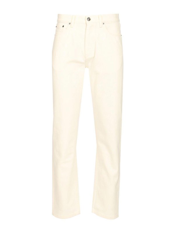 ZEGNA: bootcut jeans - Roccia Jeans In Stone Wash Cotton