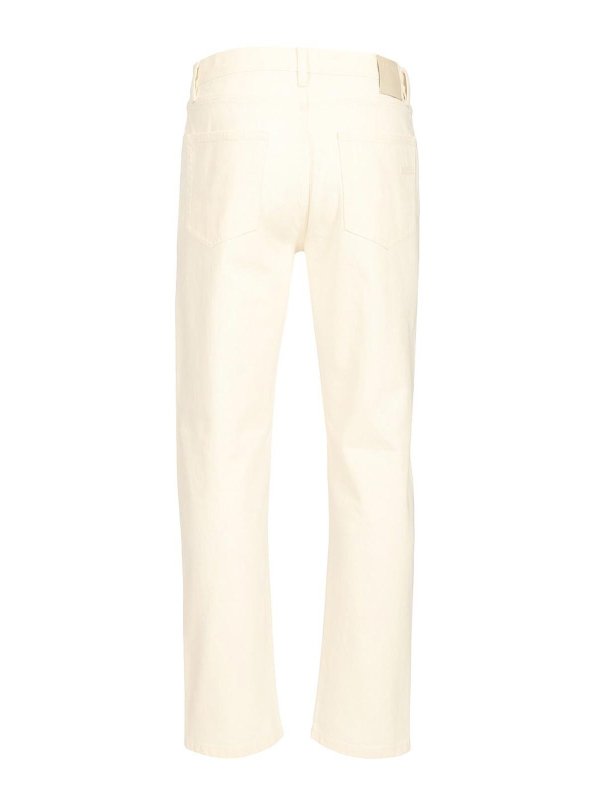 ZEGNA: bootcut jeans online - Roccia Jeans In Stone Wash Cotton