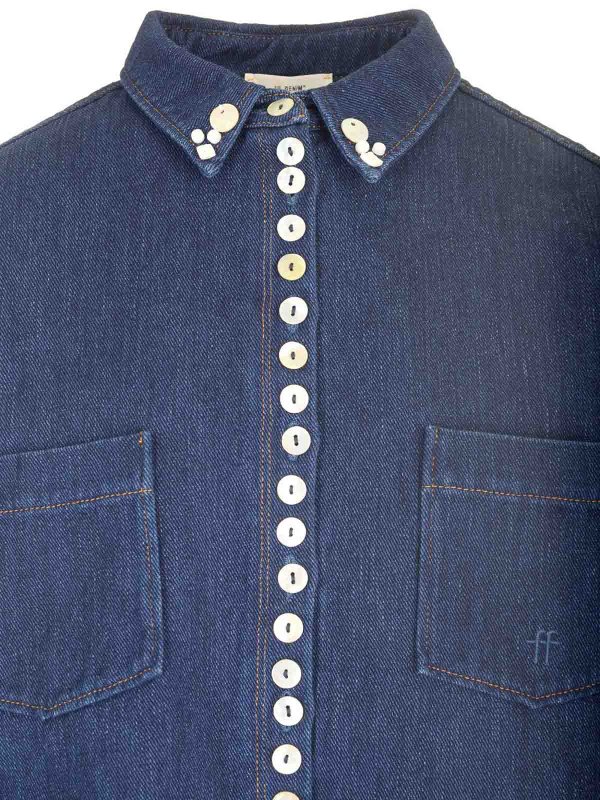 The Best Shops FORTE FORTE: Hemden - Hemd - Blau