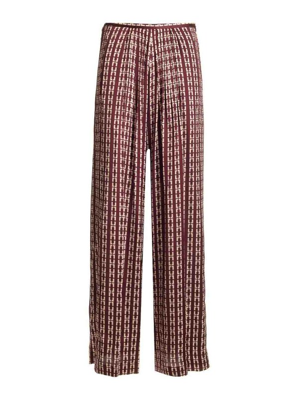 FORTE FORTE: casual trousers - Relaxed-Fit Trousers