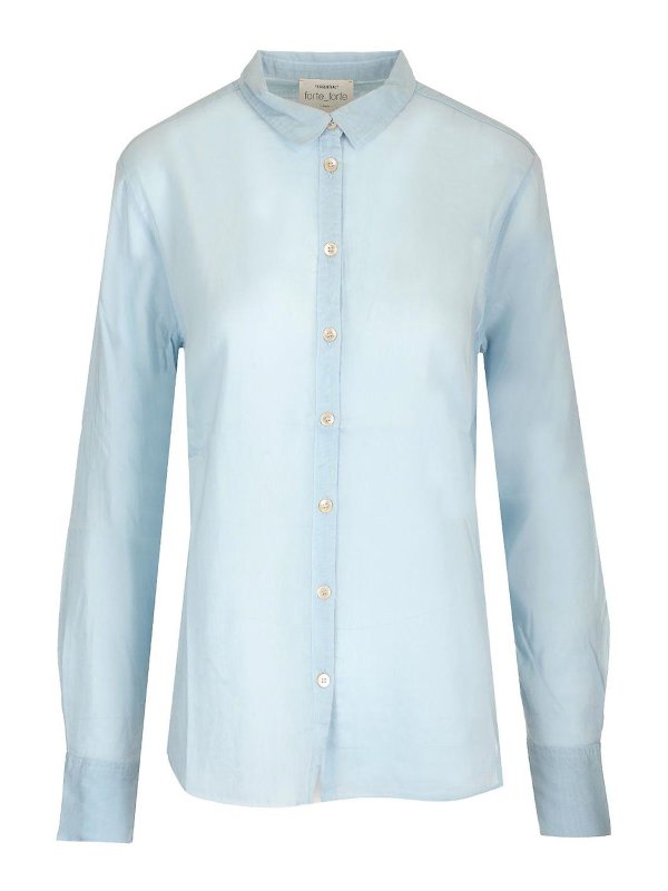 FORTE FORTE: shirts - Voile Shirt