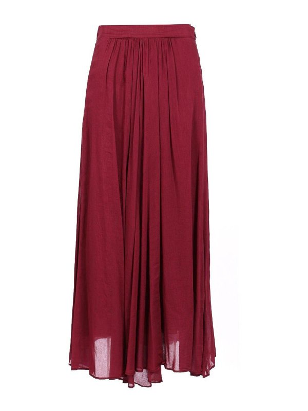 FORTE FORTE: Knee length skirts & Midi - Long Voile Skirt