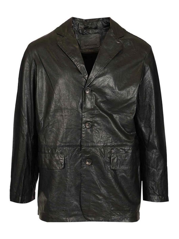 GIORGIO BRATO: ブレザー - ブレザー - 黒