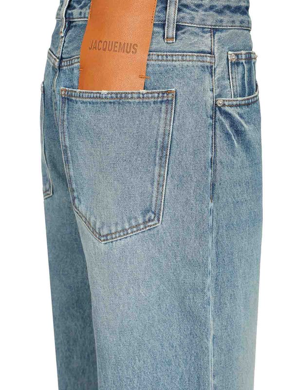 The Best Shops JACQUEMUS: straight leg jeans - Wide Leg