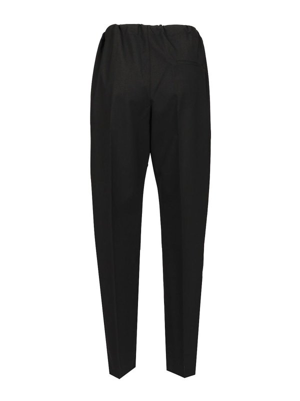KHAITE: Tailored & Formal trousers online - Trenton Baggy Fit Trousers