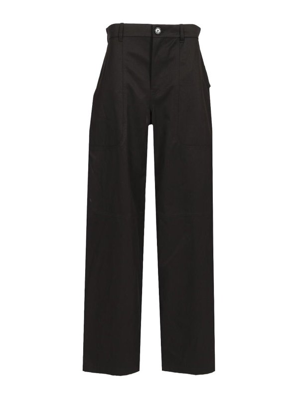LOEWE: Trousers Shorts - Cotton And Silk Cargo Pants