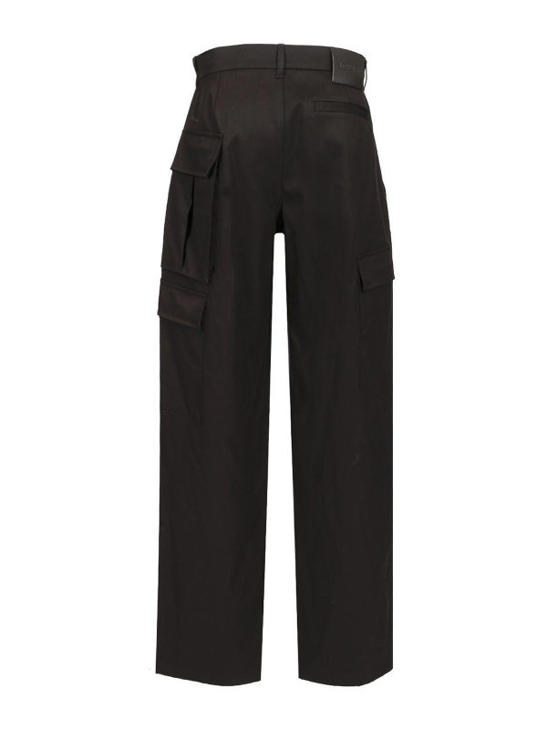 LOEWE: Trousers Shorts online - Cotton And Silk Cargo Pants