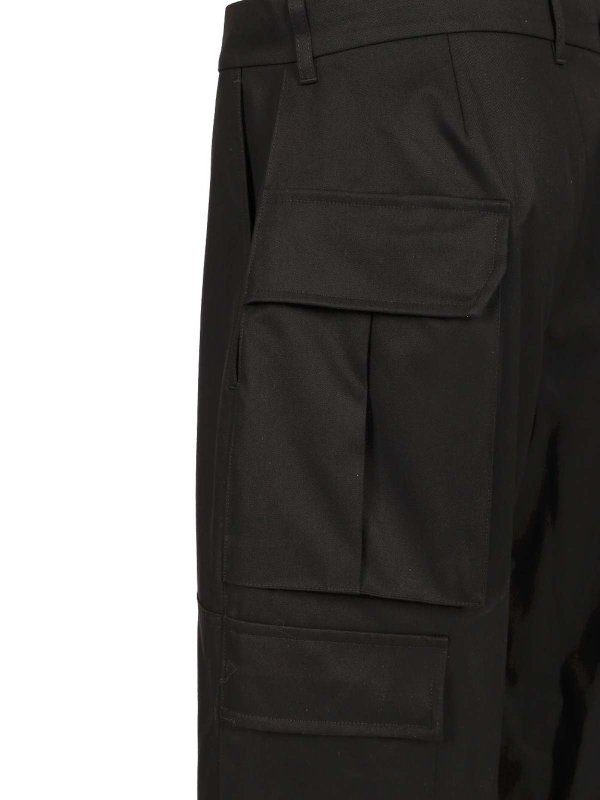 The Best Shops LOEWE: Cotton And Silk Cargo Pants