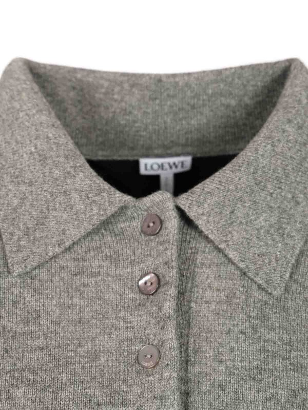Wool And Cashmere Polo Shirt shop online: LOEWE