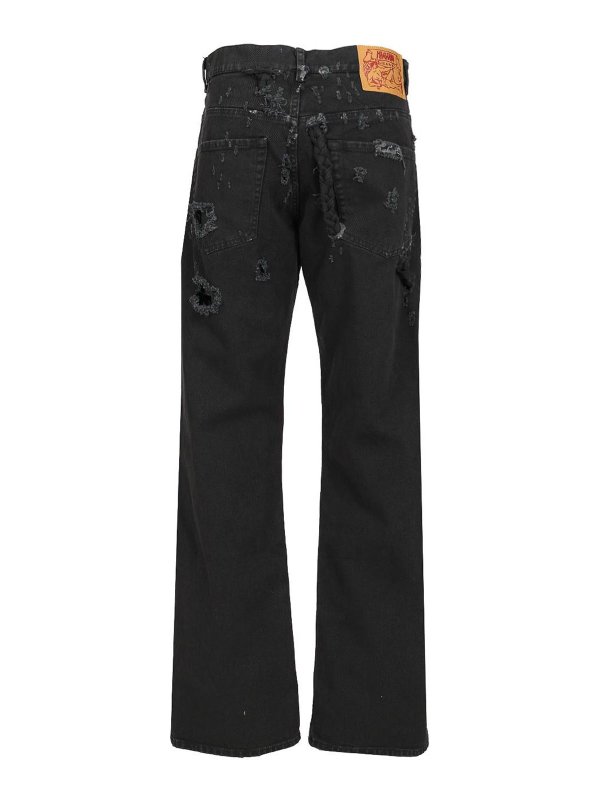 MAGLIANO: bootcut jeans online - Broken Bull Level Jeans