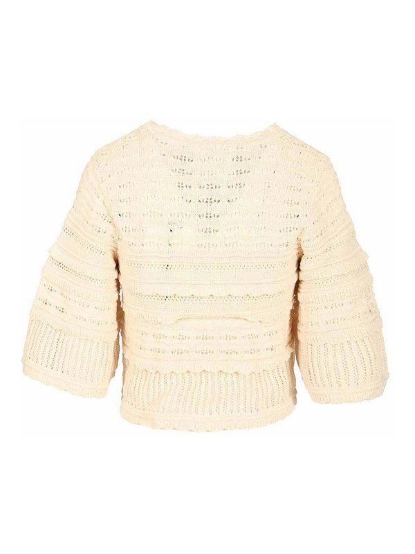 Isabel Marant Etoile: blouses online - Azelia Crop Knit Blouse