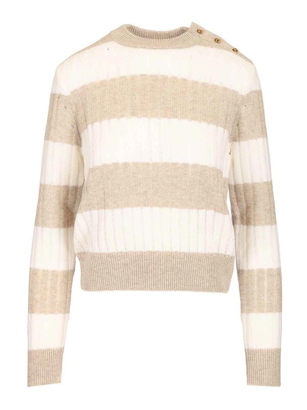 Max Mara: crew necks - Marinire Style Sweater