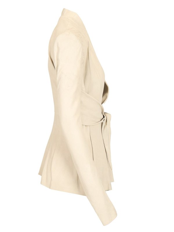 The Best Shops RICK OWENS: Casualjacken - Casualjacke - Weiß