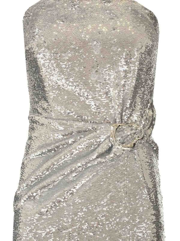 ROLAND MOURET buy online Jupe Midi - Argent