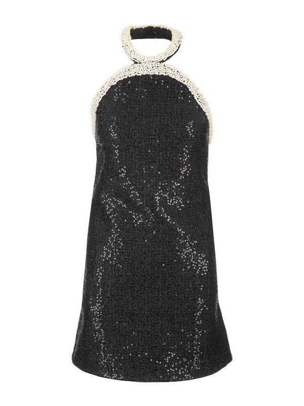 Self Portrait: Vestidos cortos - Vestido Corto - Negro