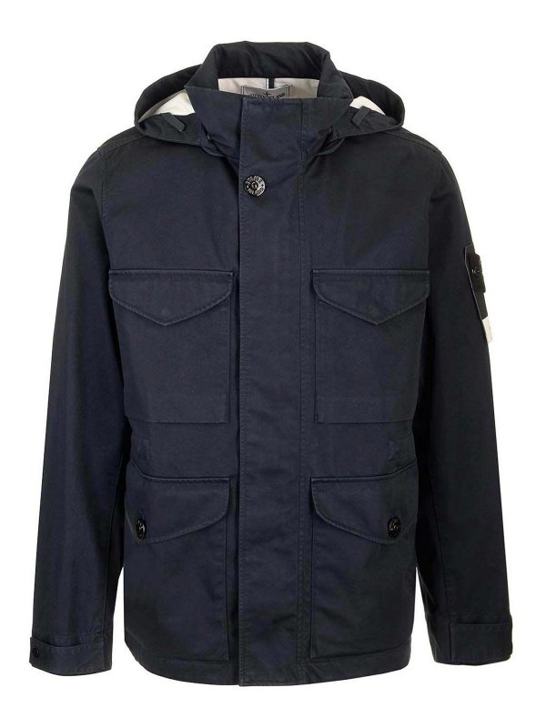 STONE ISLAND: Chaquetas casual - Chaqueta Casual - Azul