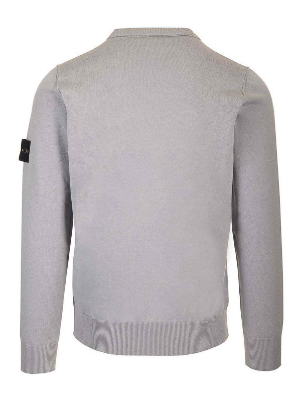 STONE ISLAND: クルーネック online - クルーネック - グレー