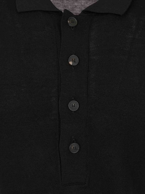 Poloshirt - Schwarz shop online: TAGLIATORE