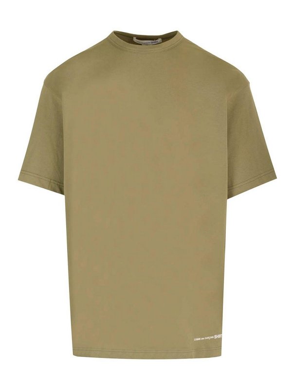 COMME DES GARCONS: T-shirts - T-Shirt - Grün