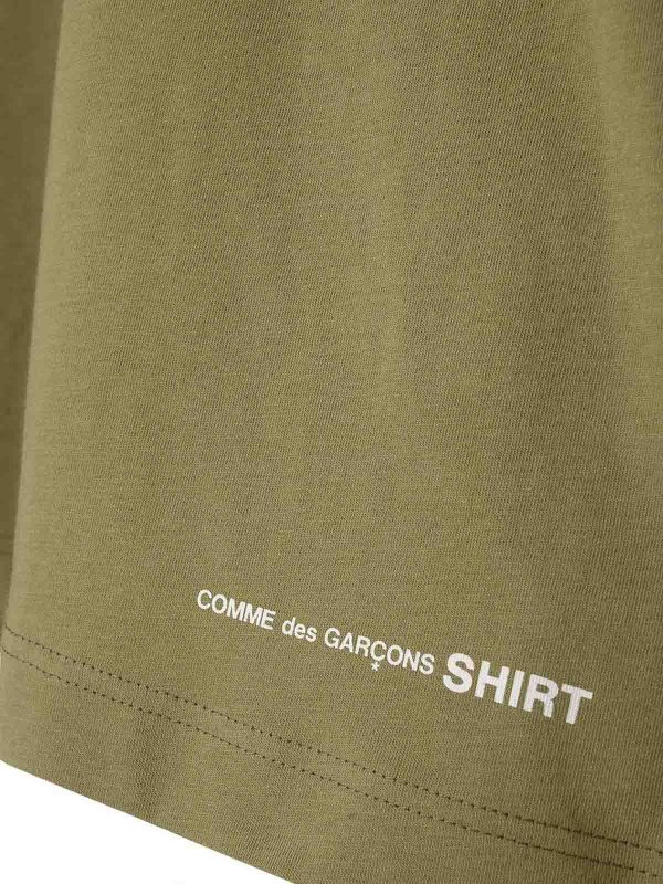 The Best Shops COMME DES GARCONS: T-shirts - T-Shirt - Grün