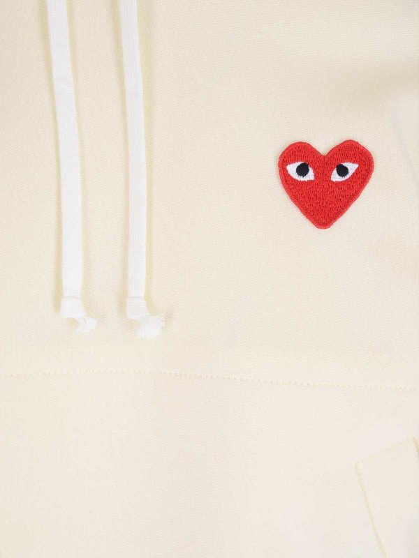 The Best Shops Comme des Garçons Play: スウェット＆セーター - スウェットシャツ/セーター - 白