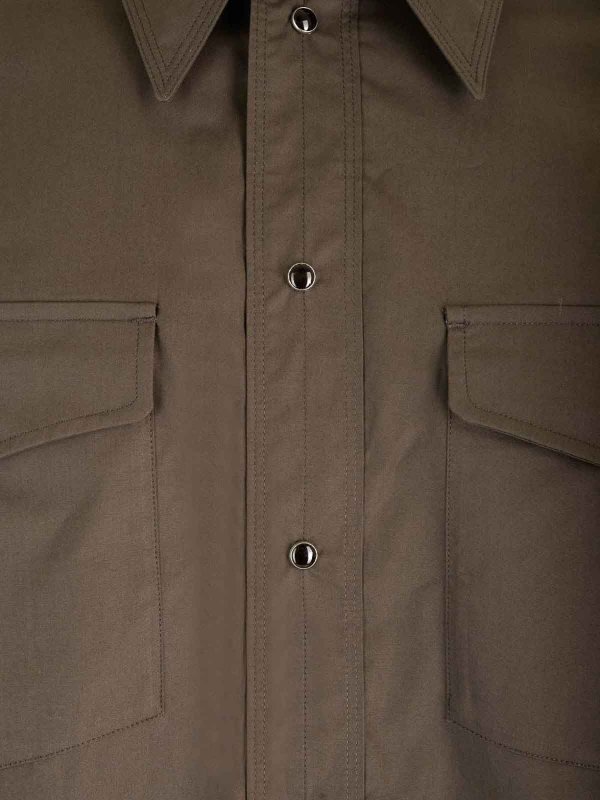 The Best Shops LEMAIRE: Hemden - Hemd - Braun