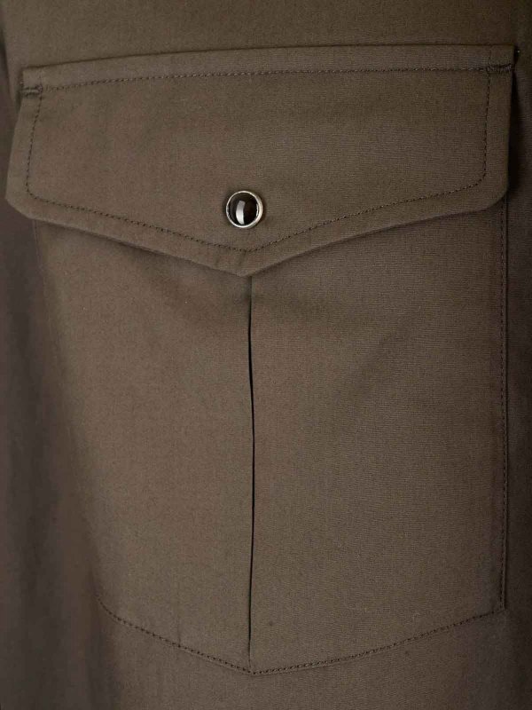 Hemd - Braun shop online: LEMAIRE