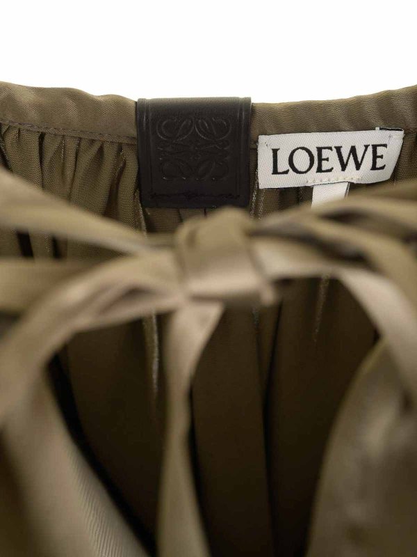 Robe Courte - Vert shop online: LOEWE
