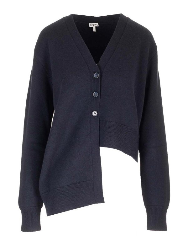 LOEWE: cardigans - Cashmere Knit Cardigan