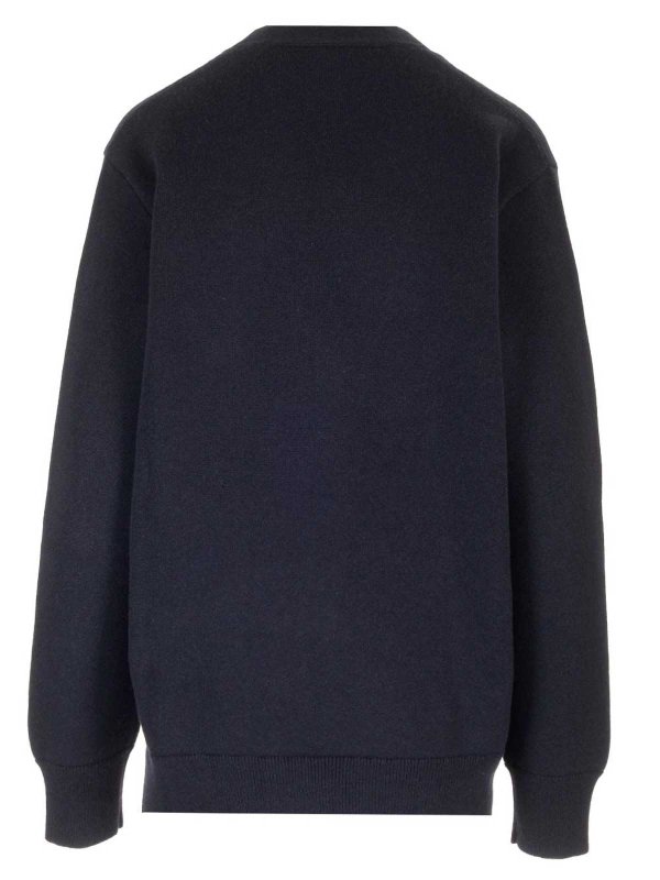 LOEWE: cardigans online - Cashmere Knit Cardigan