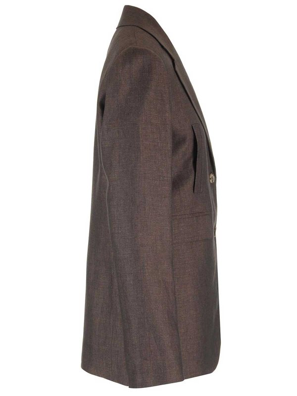 The Best Shops LOEWE: カジュアルジャケット - カジュアルジャケット - ブラウン