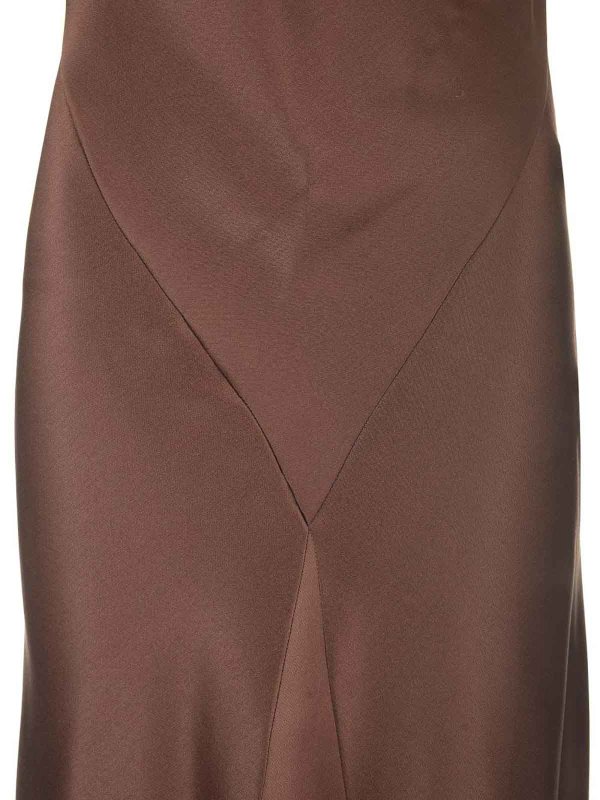 LOEWE buy online Long Scarf Dress In Silk Satin