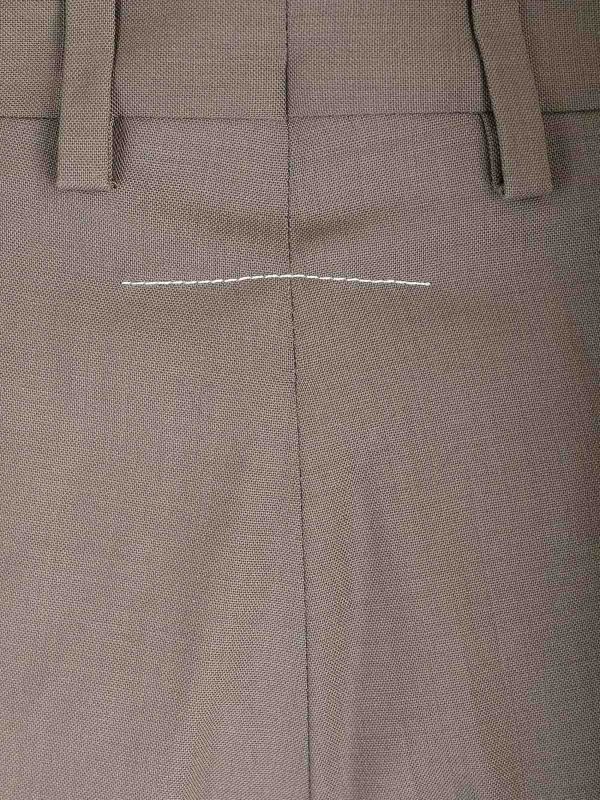 MM6 MAISON MARGIELA buy online Tailored Wool Trousers