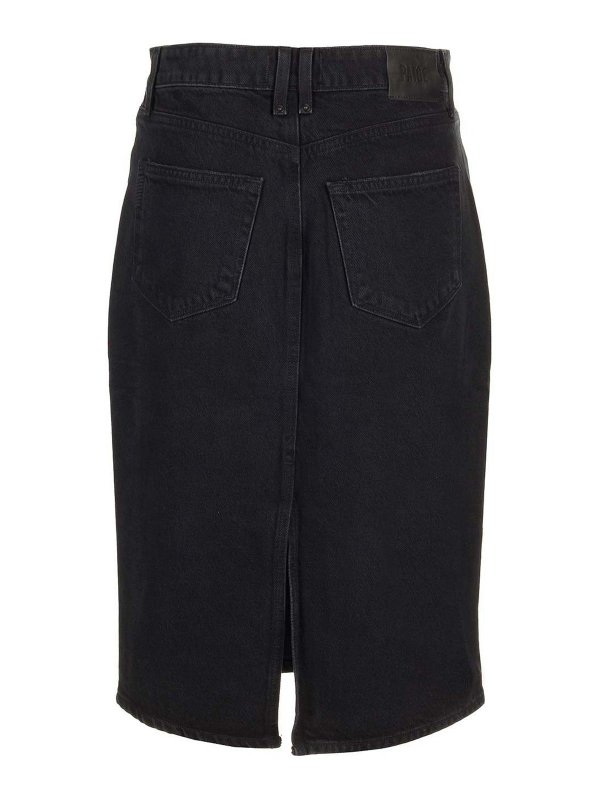 PAIGE: Knee length skirts & Midi online - Denim Pencil Skirt