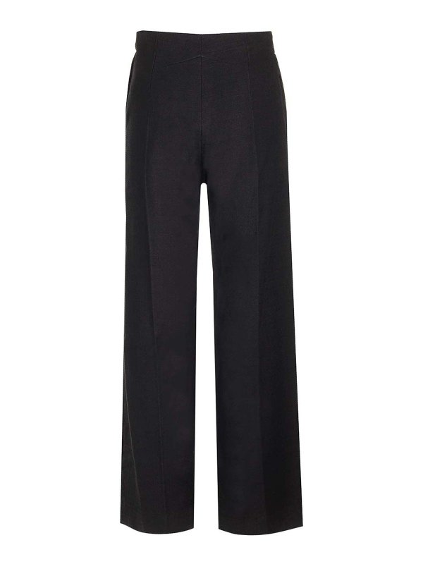 PATOU: Pantaloni sartoriali online - Pantaloni tweed allungati