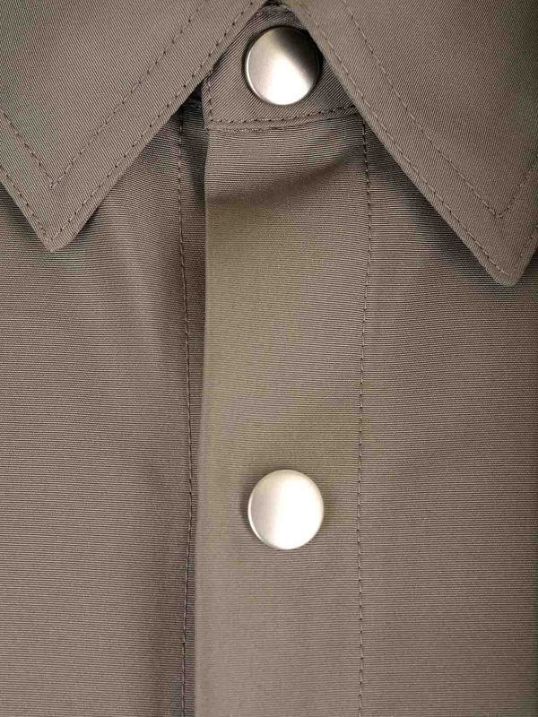 RICK OWENS buy online Fogpoket Dove Grey Shirt