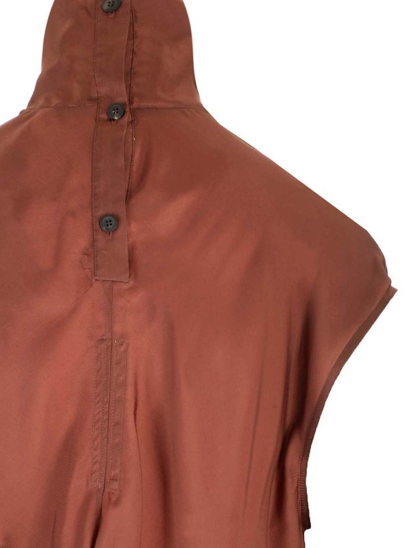 RICK OWENS buy online Long Cupro Dress