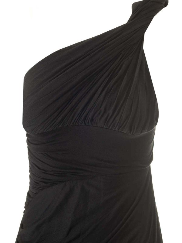 Draped Jersey Midi Dress shop online: RICK OWENS