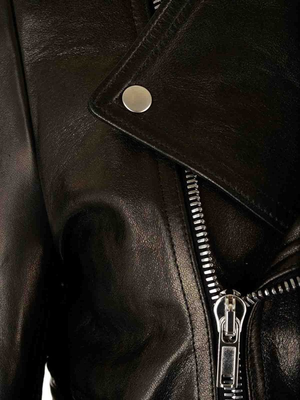 RICK OWENS buy online Micro Biker In Black Leather