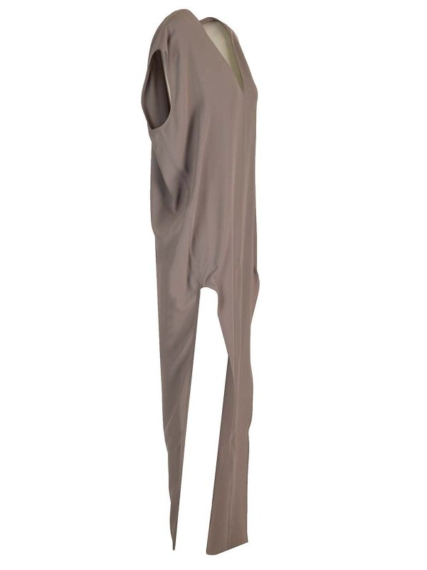 The Best Shops RICK OWENS: maxi dresses - Silk Jersey Long Dress