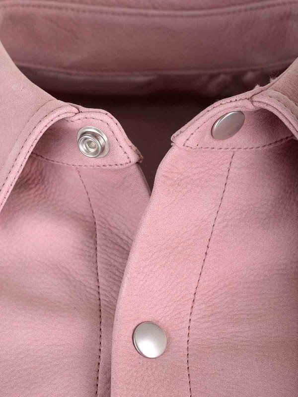 Alice Strobe Leather Jacket shop online: RICK OWENS