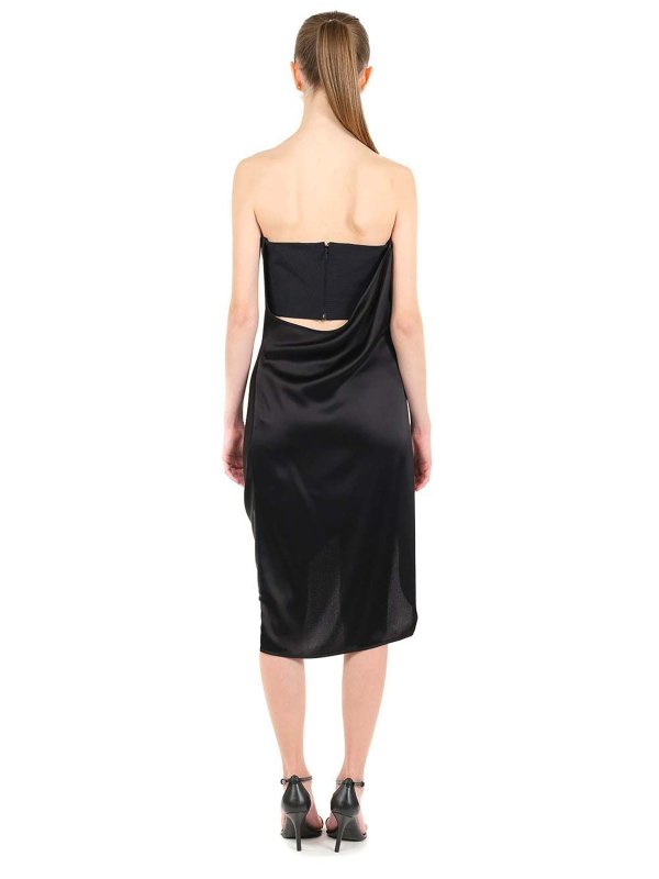 ショートドレス - 黒 shop online: LOEWE