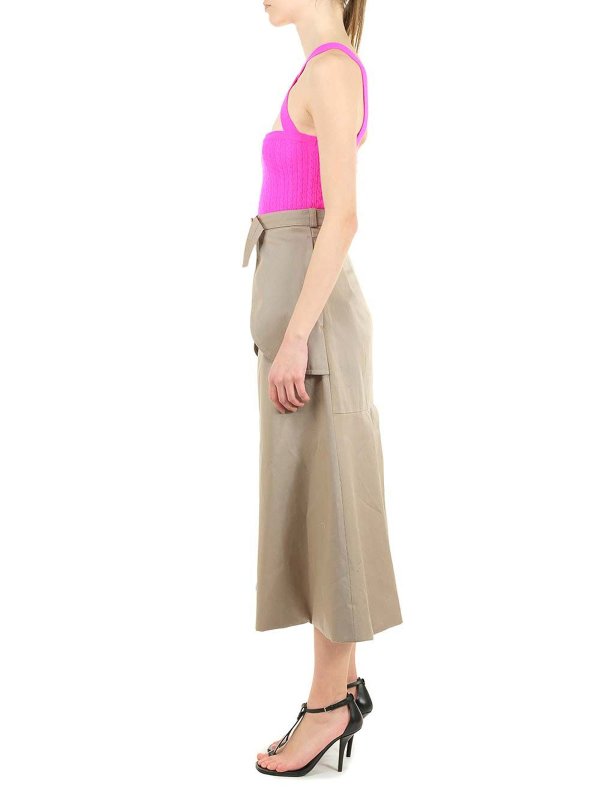 PATOU buy online Top fucsia con croce