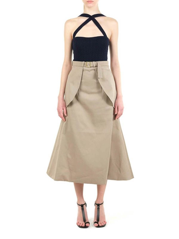 The Best Shops PATOU: Top e canotte - Top lana blu