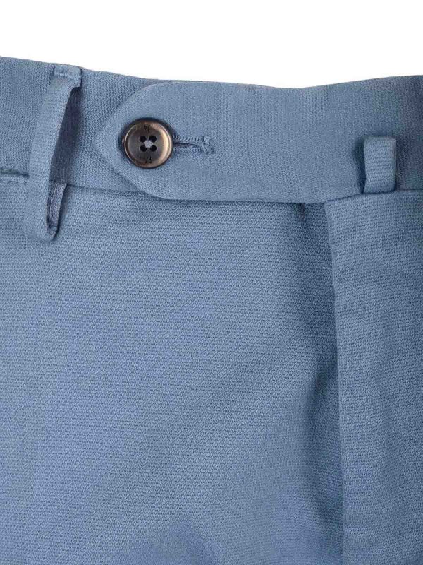 The Best Shops PT TORINO: Casual Hosen - Shorts - Hellblau