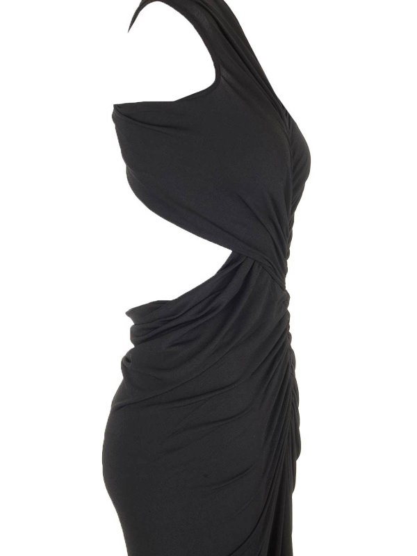The Best Shops RICK OWENS: マキシドレス - マキシドレス - 黒