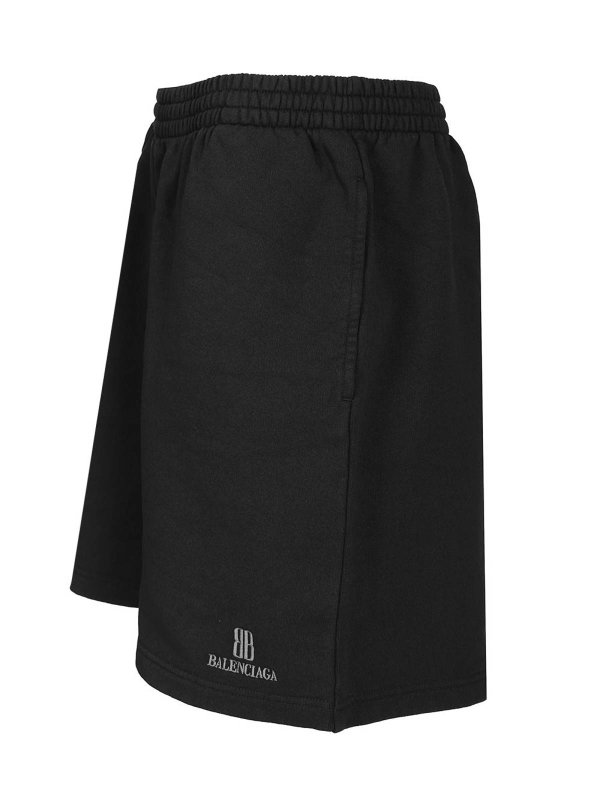 The Best Shops BALENCIAGA: トラウザーショーツ - ショートパンツ - 黒