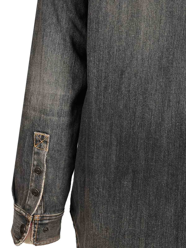 The Best Shops BALENCIAGA: Denim Overshirt