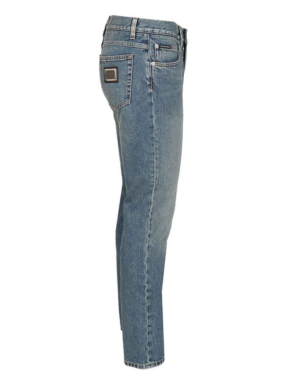 The Best Shops DOLCE & GABBANA: Bootcut - Bootcut Jeans - Blau